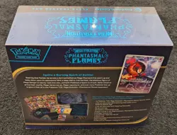 Pokemon TCG Phantasmal Flames Pokemon Centre (PC) ETB Factory Sealed - Image 5