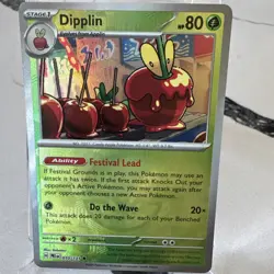 Pokemon TCG Dipplin 010/131 Pokeball Pattern SV: Prismatic Evolutions Holo NM - Image 1
