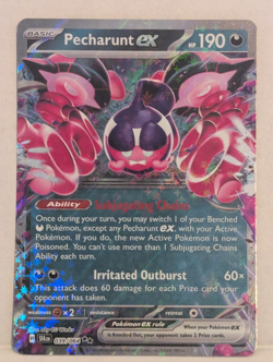 Pecharunt ex 039/064 Sv: Shrouded Fable Double Rare Pokemon TCG free shipping - Image 1