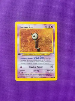 Pokemon TCG 1st Edition Neo Destiny Unown 86/105 - Image 1