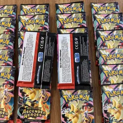 Pokemon TCG Ascended Heroes Booster Pack Sealed X36 Booster Box Quantity - Image 4