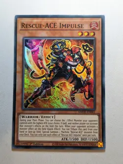 Rescue-ACE Impulse AMDE-EN001 Super rare Yugioh - NM - Image 1
