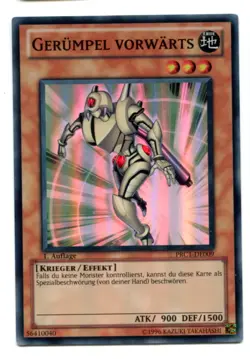 Yu-Gi-Oh! Gerumpel Vorwarts Super Rare PRC1-DE009 - Image 1