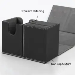 Magnetic PU Leather Deck Case Storage Box 200+Card ForMTG PTCG Trading Card Game - Image 5