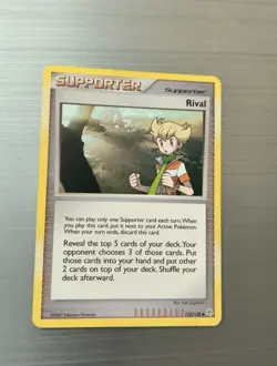 Rival - Diamond and Pearl: Base Set (113/130) - LP - Uncommon - Pokemon Card - Image 1