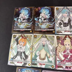 Union Arena Re:Zero Rem Emilia Echidna Parallel Card Good - Image 2