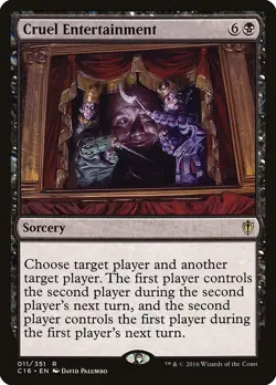 Cruel Entertainment [C16 - 11] - LP TCG MTG - Image 1