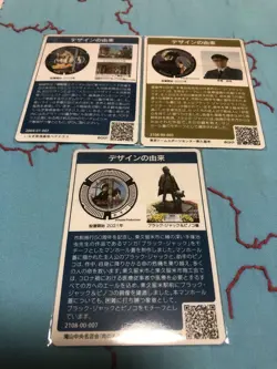 Gundam Manhole Card Black Jack Set Tokyo Unique Design Trading - Image 2