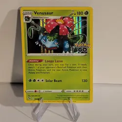 Venusaur 003/078 Pokemon GO PGO Pokemon TCG Holo LP - Image 1