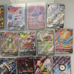 Lot Of 26 Pokemon TCG Full Art Textured Ultra Rare SWSH- Mega Era - Image 3
