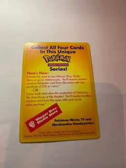 Dragonite The First Movie Edition Pokemon Card - Image 4