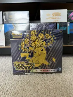 Pokemon Surging Sparks Elite Trainer Box (ETB) Sealed - Image 1