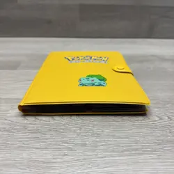 Pokemon Gotta Catch Em All Vintage Binder Yellow Binder Bulbasaur - Image 4
