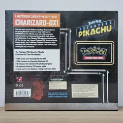 Pokemon TCG Detective Pikachu: Charizard GX Case File Geniune Factory Sealed Box - Image 2