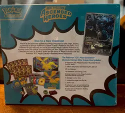 Pokemon TCG Ascended Heroes Elite Trainer Box NEW SEALED Charger Disc SHIPPING - Image 2