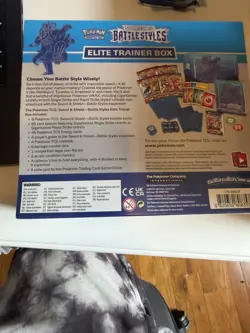 Pokemon Sword and Shield Battle Styles Elite Trainer Box ETB FACTORY SEALED - Image 3