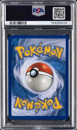 2008 POKEMON DIAMOND & PEARL LEGENDS AWAKENED #14 RAYQUAZA-REVERSE FOIL PSA 8 - Image 2