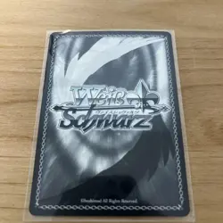 Sword Art Online Asuna SP Signed Card Veil Schwartz Rare Slight - Image 3