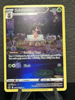Holo Kricketune GG02/GG70 Ultra Rare Crown Zenith Pokemon TCG - Image 1
