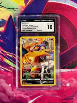 Charizard TG03/TG30 Lost Origin English CGC Graded 10 Pokemon TCG - Image 1