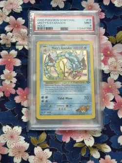 Pokemon Gym Challenge Misty's Gyarados #13 PSA 9 - Image 1