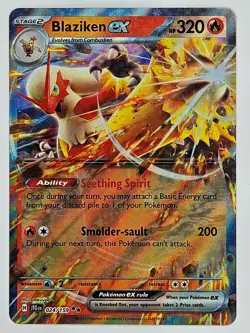 Pokemon TCG - 024/159 Blaziken ex Journey Together Double Rare - Image 1