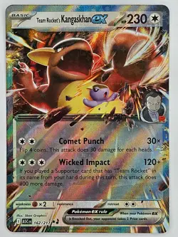 Pokemon TCG - 162/217 Team Rocket's Kangaskhan ex Ascended Heroes Ultra Rare - Image 1