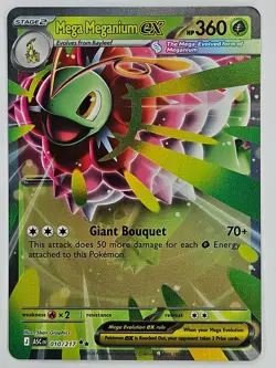 Pokemon TCG - 010/217 Mega Meganium ex Ascended Heroes Ultra Rare - Image 1