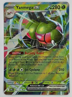 Pokemon TCG - 003/182 Yanmega ex Destined Rivals Double Rare - Image 1