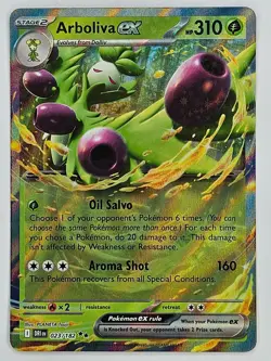Pokemon TCG - 023/182 Arboliva ex Destined Rivals Double Rare - Image 1
