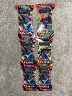 Pokemon TCG Phantasmal Flames Single Sleeved Booster Pack (Lot Of 6) NEW Sealed - Image 1