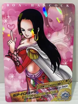 One Piece Boa Hancock 0440 UC Holo Star 4 AR Card Trading - Image 1