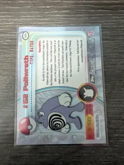 2000 Topps Pokemon Series 1 #62 Poliwrath - Image 2