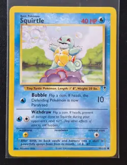 Pokemon -Squirtle 95/110 - Common- Legendary- Mint - Image 1