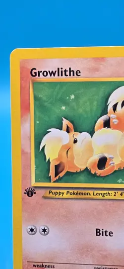 Growlithe 68/105 Neo Destiny 1st Edition Basic Common 50 HP Pokemon 2000 - Image 2
