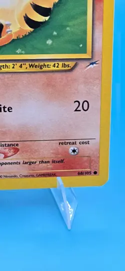 Growlithe 68/105 Neo Destiny 1st Edition Basic Common 50 HP Pokemon 2000 - Image 4