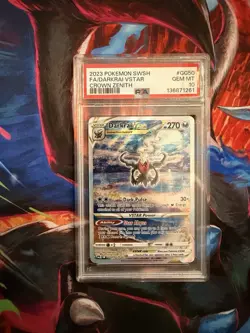 Pokemon Crown Zenith Darkrai VSTAR Full Art PSA 10 Gem Mint #GG50/GG70 - Image 1