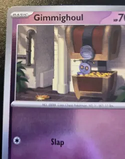 Gimmighoul 067/132 Reverse Holo Common Mega Evolution Pokemon TCG - Image 2