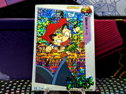 Pokemon Pocket Monsters Vending Holo Prism Sticker #15 MEOWTH rare. - Image 1