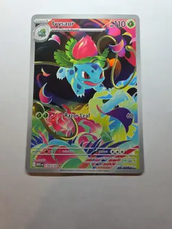 Ivysaur 134/132 Pokemon TCG Mega Evolution Illustration Rare NM - Image 1