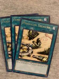 x3 Pendulum Treasure - MP22-EN165 - Rare - 1st Edition Yu-Gi-Oh! M/NM - Image 1