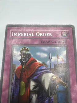 Yugioh! HP Imperial Order - PSV-104 - Secret Rare - Unlimited Edition Heavily Pl - Image 2