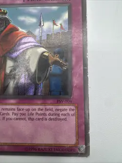 Yugioh! HP Imperial Order - PSV-104 - Secret Rare - Unlimited Edition Heavily Pl - Image 3
