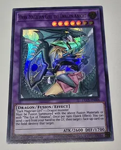 Dark Magician Girl The Dragon Knight DLCS-EN006 1st Edition Rare Yugioh TCG NM/M - Image 1