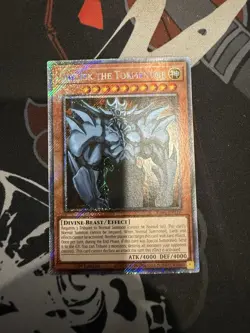 Yugioh Obelisk the Tormentor RA04-EN116 Platinum Secret Rare NM - Image 1
