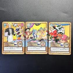 Luffy Pirates 2001 C517 C518 C519 Christmas One Piece Carddass Hyper Battle JP - Image 1