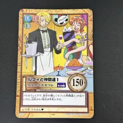 Luffy Pirates 2001 C517 C518 C519 Christmas One Piece Carddass Hyper Battle JP - Image 4