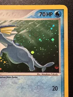 Vaporeon 6/17 POP Series 3 Promo Pokemon Card Holo Foil Rare Swirl LP - Image 4