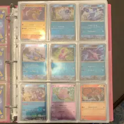 Pokemon Japanese 151 Scarlet & Violet Reverse Poke Ball Card Lot (115 Cards) - Image 3