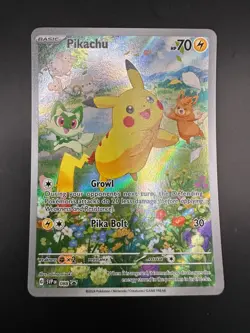 Pokemon Card Pikachu SVP 088 Scarlet & Violet Black Star Promo - Image 1